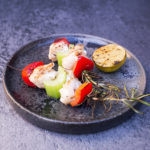 Grillet fiskespyd