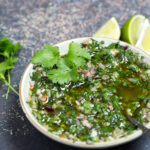 Argentinsk chimichurri sauce