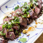 Grillet nyretapper med linser