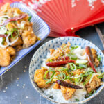 General Tsos kylling i sursød sauce