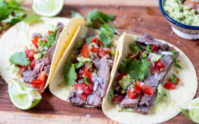 Carne asada tacos